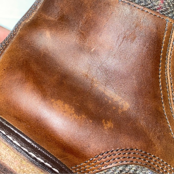 Men Woolrich woodWright brown leather boots size 10.5 - Picture 6 of 8